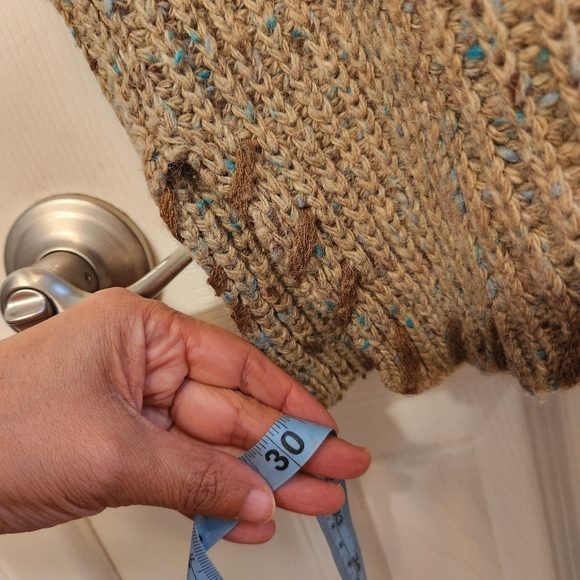 QPS vintage wool blend tunic sweater size M - Picture 5 of 6